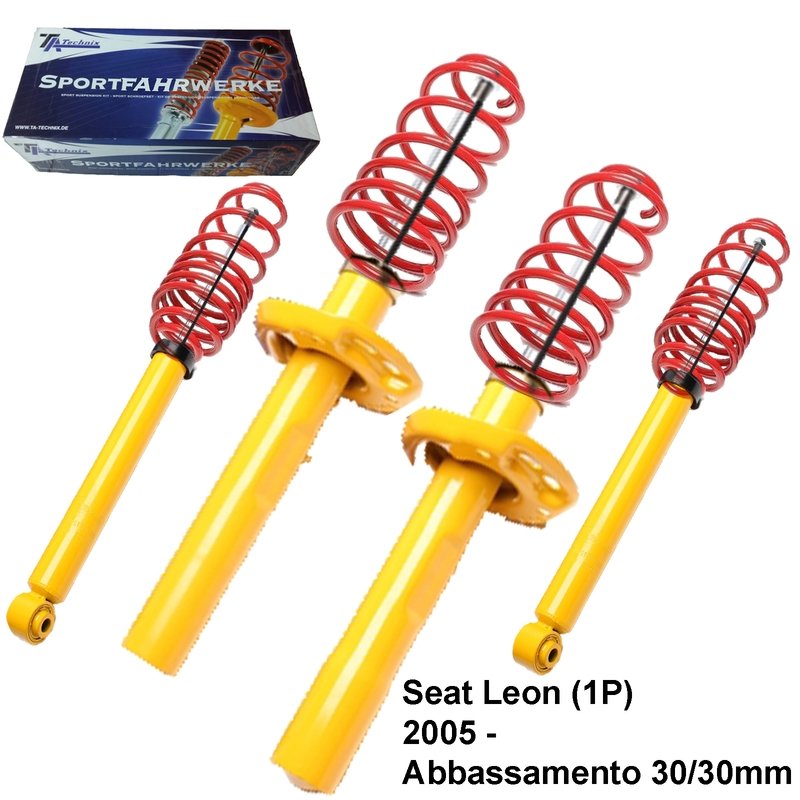 Kit Assetto Sportivo Fisso Tatechnix Seat Leon (1P) da 2005 -