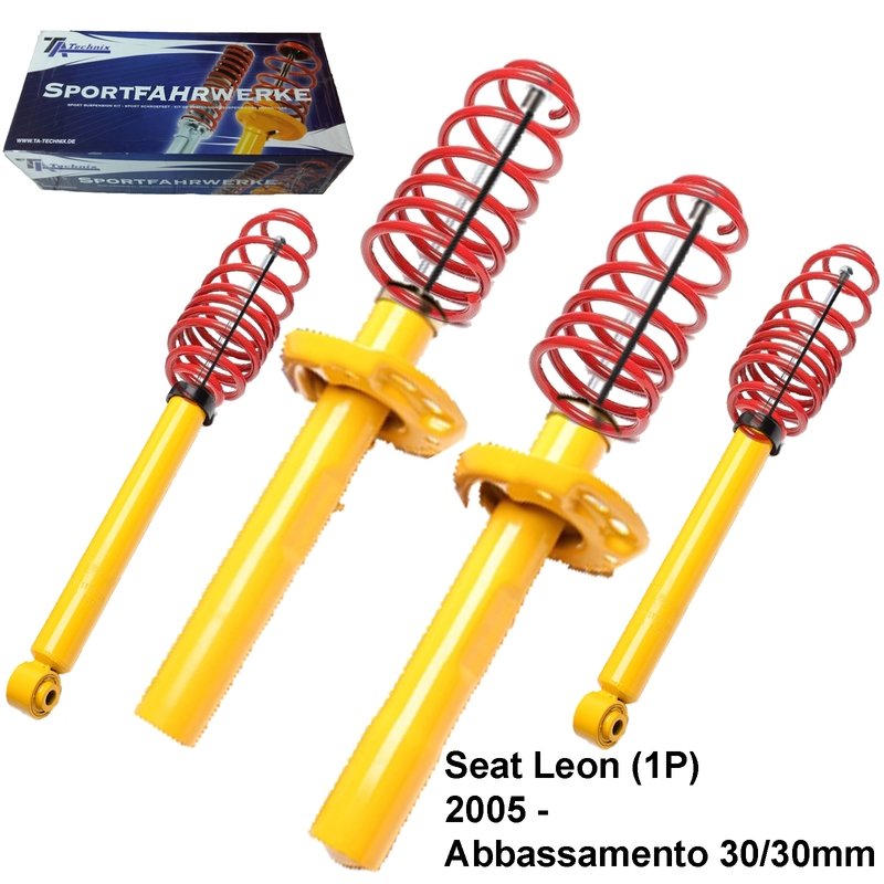 Kit Assetto Sportivo Fisso Tatechnix Seat Leon (1P) da 2005 -