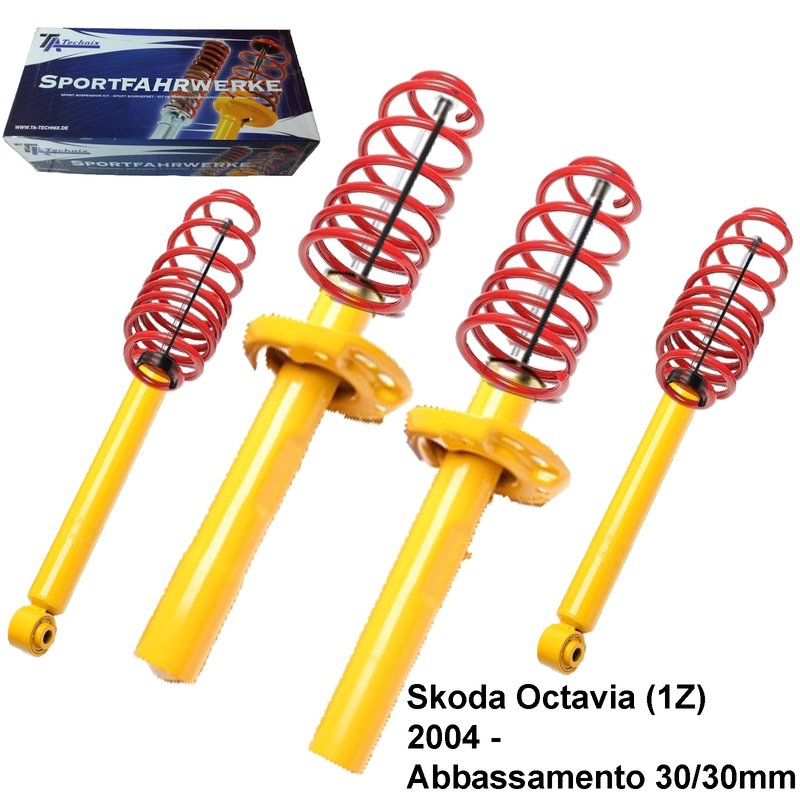 Kit Assetto Sportivo Fisso Tatechnix Skoda Octavia (1Z) da 2004 -