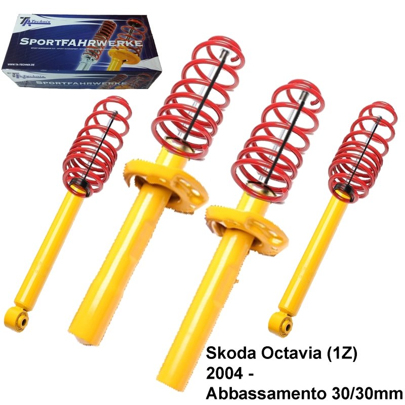Kit Assetto Sportivo Fisso Tatechnix Skoda Octavia (1Z) da 2004 -