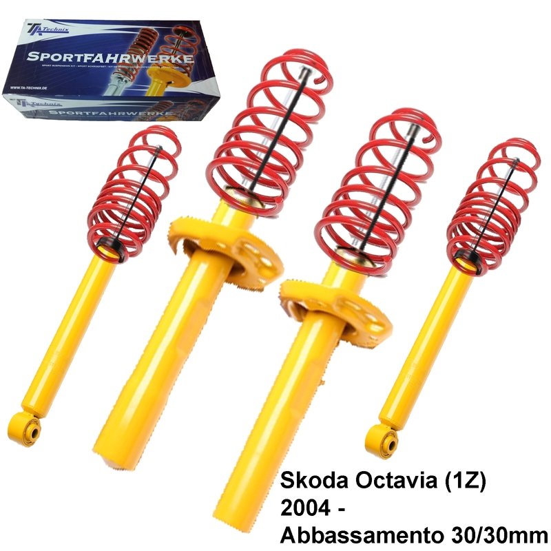 Kit Assetto Sportivo Fisso Tatechnix Skoda Octavia (1Z) da 2004 -