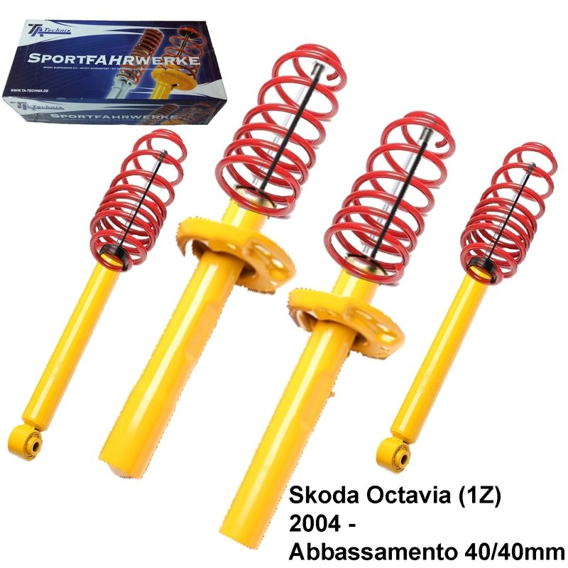 Kit Assetto Sportivo Fisso Tatechnix Skoda Octavia (1Z) da 2004 -