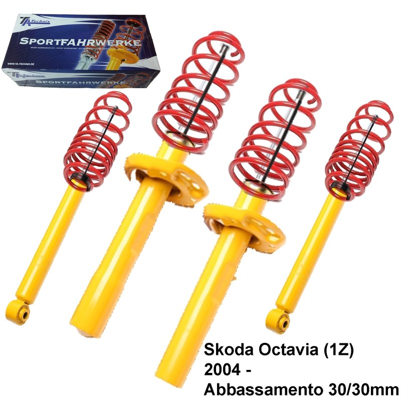 Kit Assetto Sportivo Fisso Tatechnix Skoda Octavia (1Z) da 2004 -