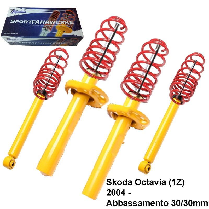 Kit Assetto Sportivo Fisso Tatechnix Skoda Octavia (1Z) da 2004 -