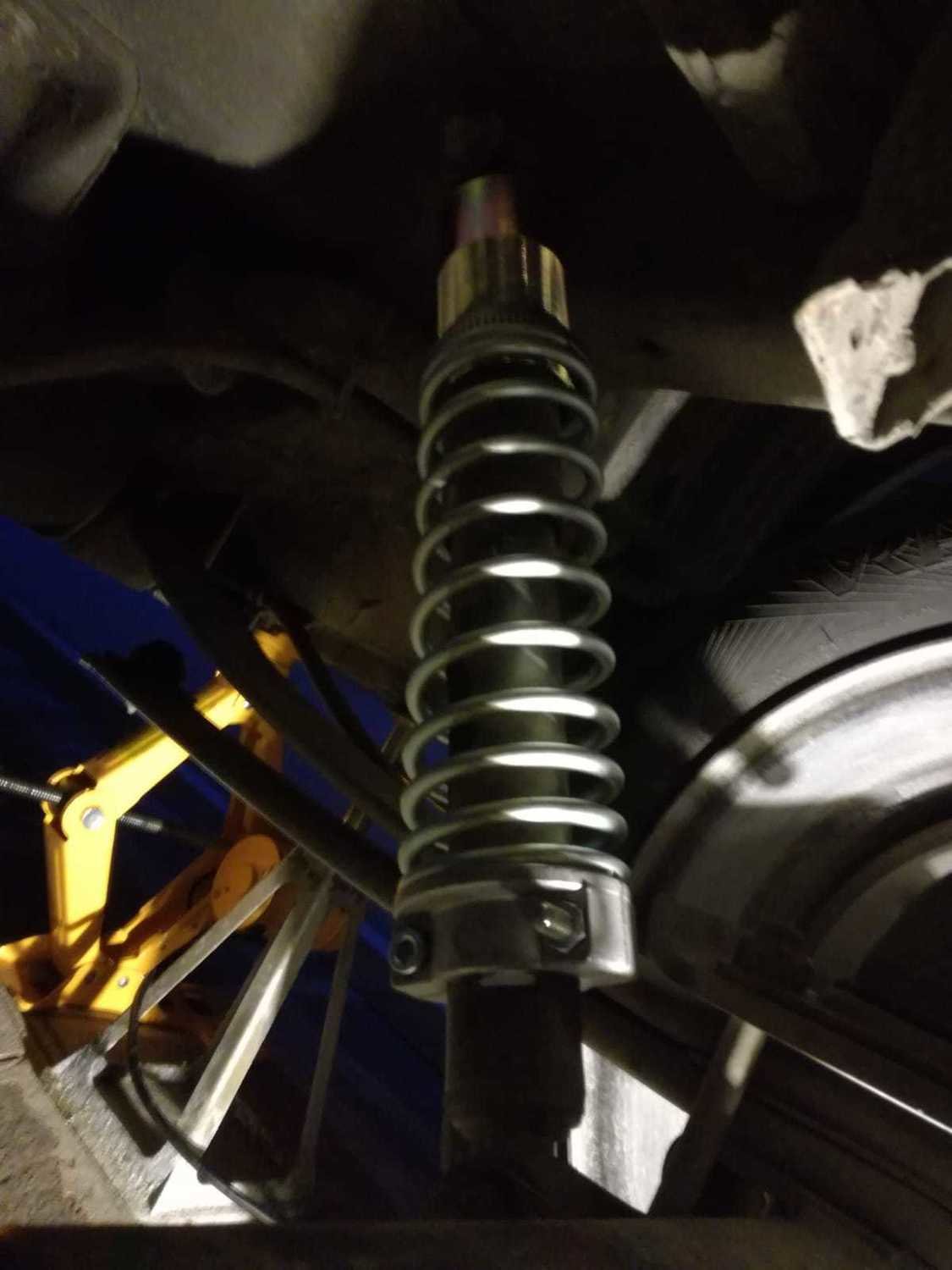 1X Molle da Carico Rinforzate Osrav Seat Inca / Volkswagen Caddy I / da 08/1982 / 110KG