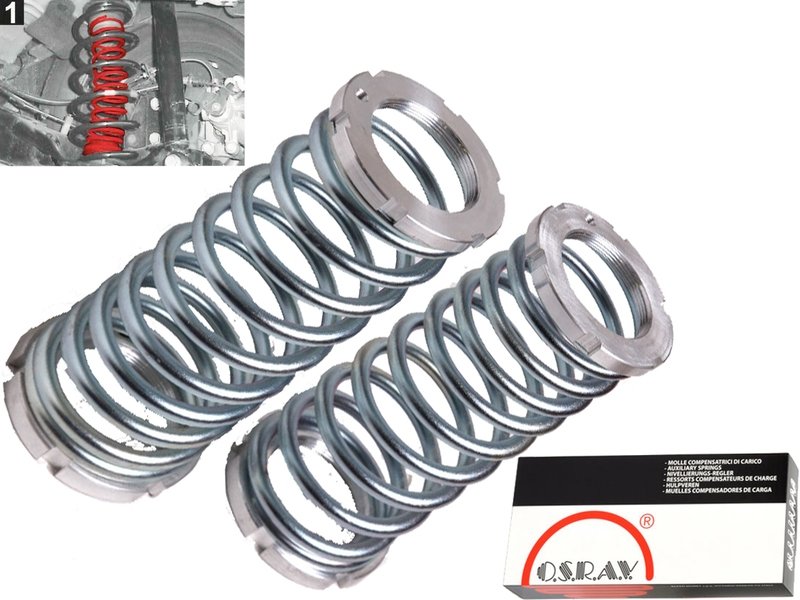 1X Molle da Carico Rinforzate Osrav Fiat Panda I (141) da 1980  160KG Autobianchi Y 10 	156	Berlina 2 volumi (3-5 porte)	03/1985 - 12/1995