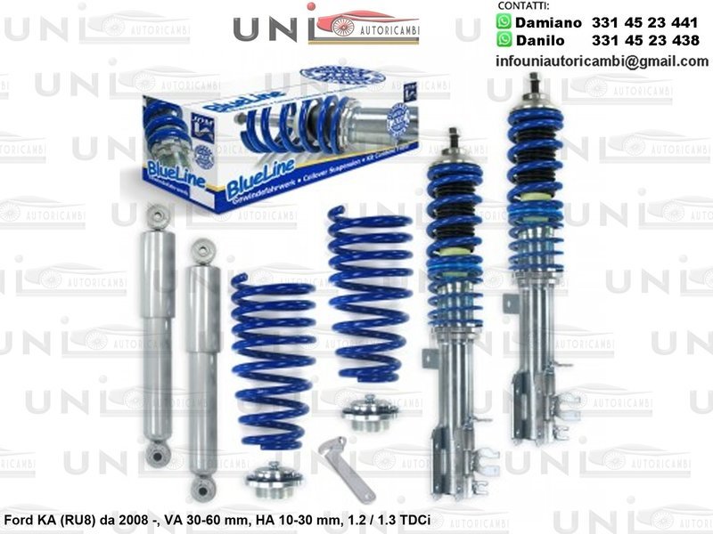 Assetto a Ghiera Regolabile Ford KA (RU8) 1.2 / 1.3 TDCi da 2008 -