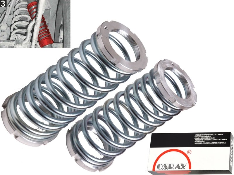 1X Molle da Carico Rinforzate Osrav Citroën C25 Furgonato / Autobus / Pianale piatto / Telaio / Panorama (280 , 290) da 09/1981 200KG