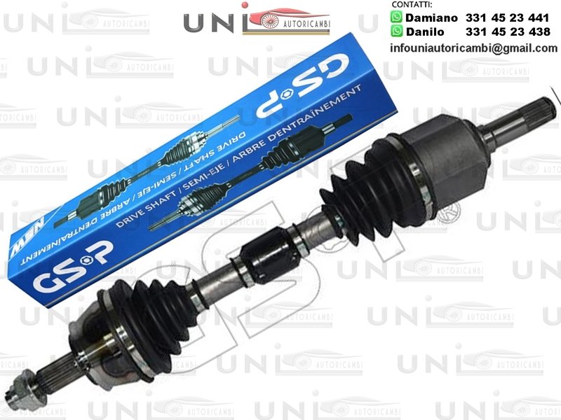 2X Semiassi Anteriori Sinistro + Destro Alfa Romeo 147, Alfa Romeo GT