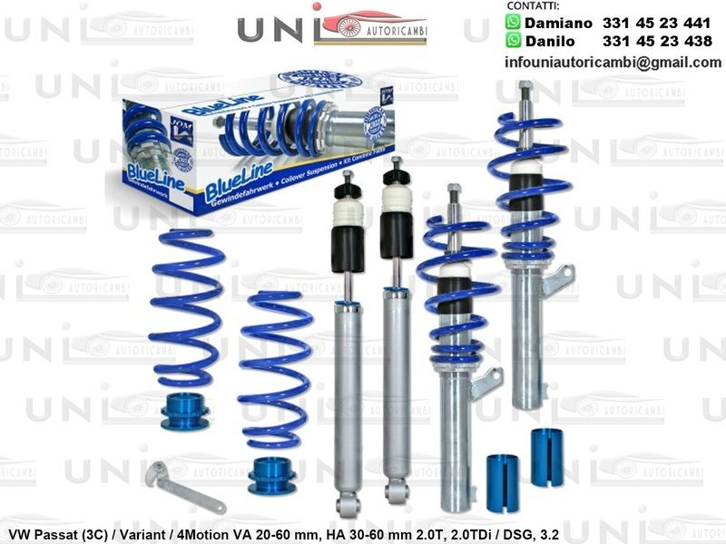 Assetto a Ghiera Regolabile VW Passat (3C) / Variant / 4Motion 2.0T / 2.0TDi / DSG / 3.2