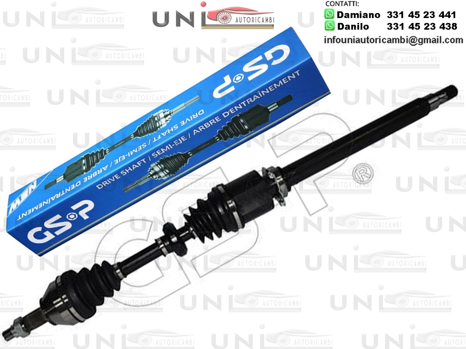 Albero Motore Semiasse Anteriore Destro Alfa Romeo 159 (939) da 2005 a 2011 , Alfa Romeo Brera da 2006 a -