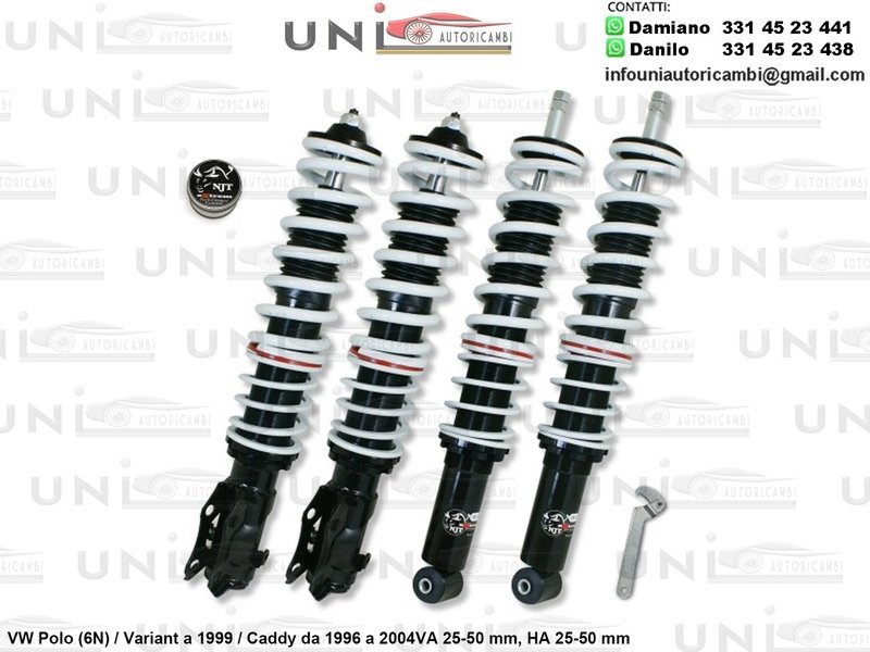 Assetto a Ghiera Regolabile VW Polo (6N) Variant - 1999 / Caddy da 1996 a 2004