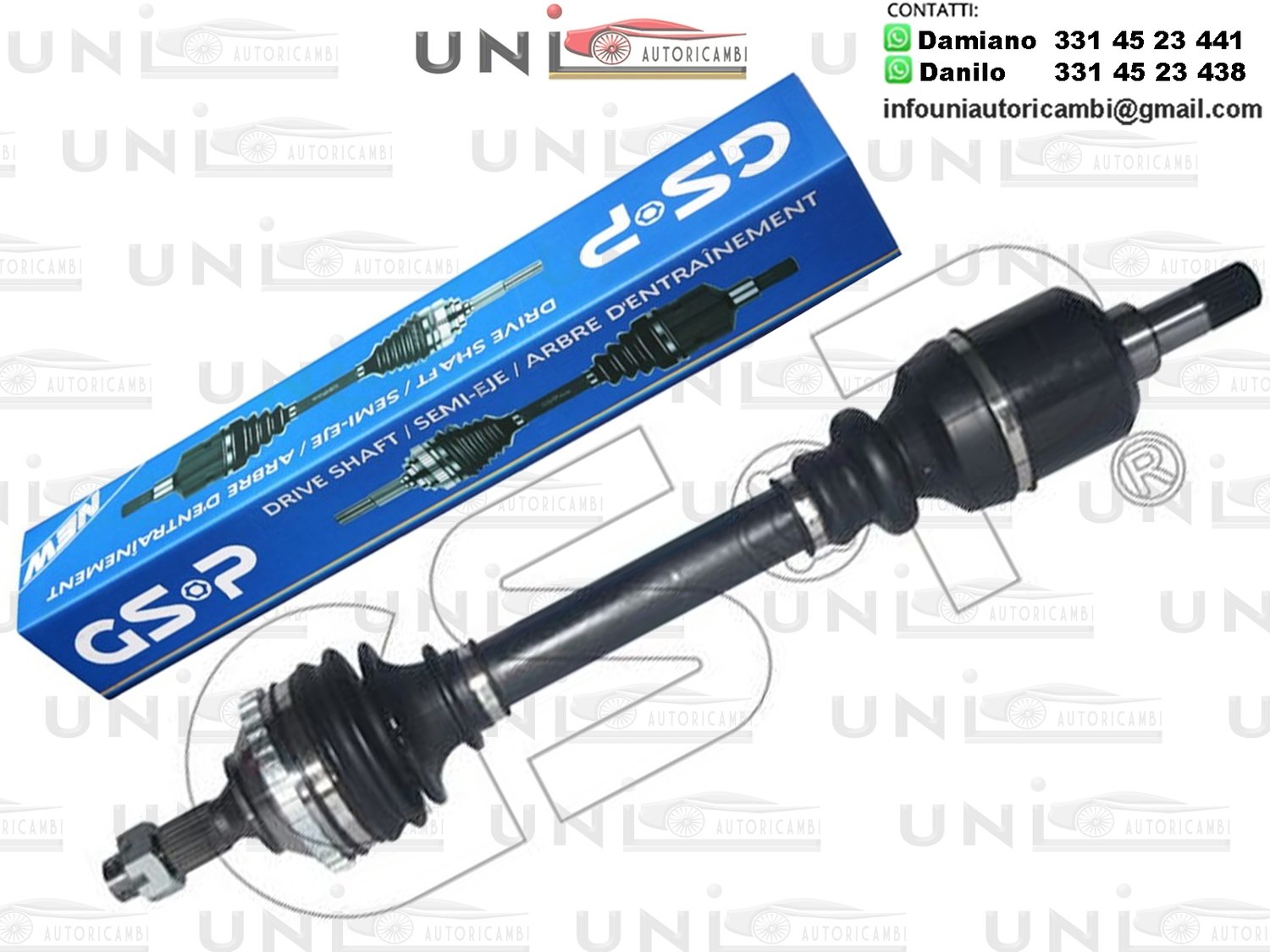 Albero Motore Semiasse Anteriore Sinistro Citroen C4 (LA) da 11.2004