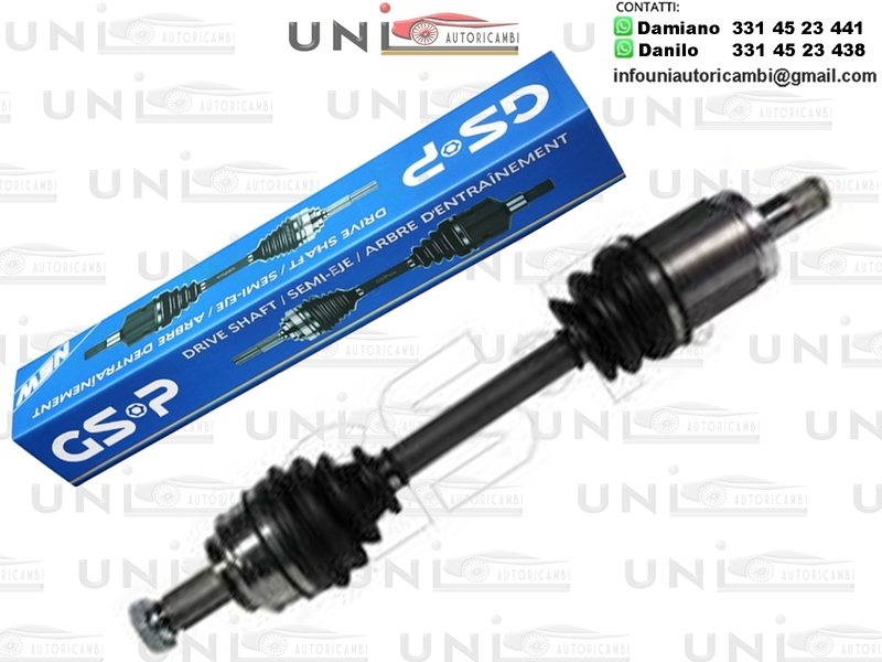 Albero Motore Semiasse Anteriore Sinistro BMW X3 (E83) da 01.2004