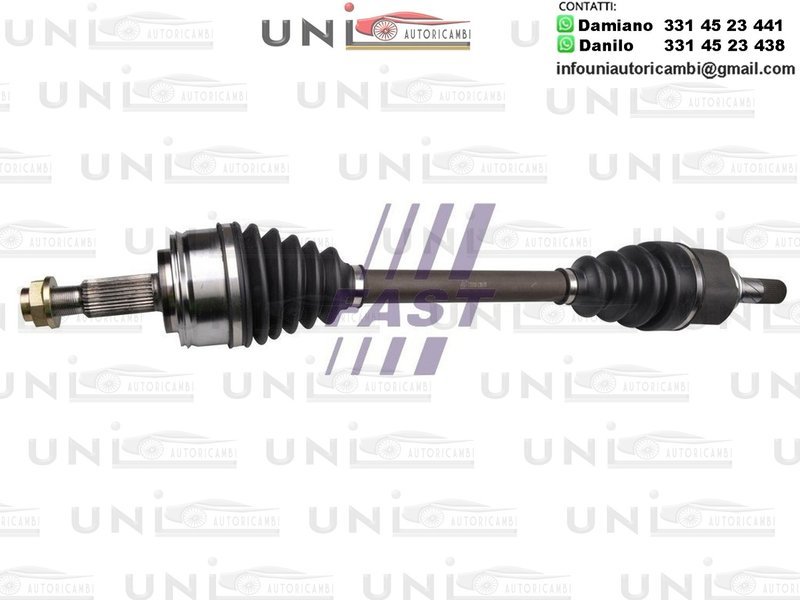 Albero motore / semiasse ANTERIORE SINISTRO SX RENAULT MASTER III DAL 2010- NISSAN NV400 DAL 2011-