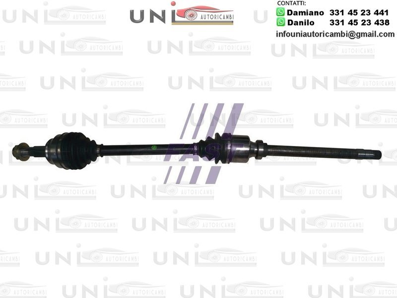Albero motore / semiasse ANTERIORE DESTRO DX CITROEN JUMPER / RELAY DA 2006- PEUGEOT BOXER / MANAGER ​DA 2006- FIAT DUCATO DA 2006-