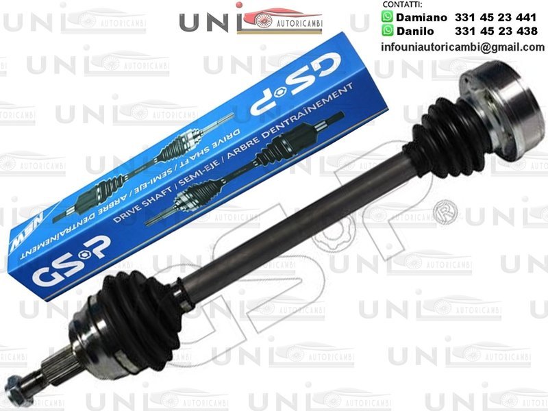 Albero Motore Semiasse Anteriore Sinistro Audi A3/VW Bora, Golf IV/Seat Leon, Toledo II/Skoda Octavia