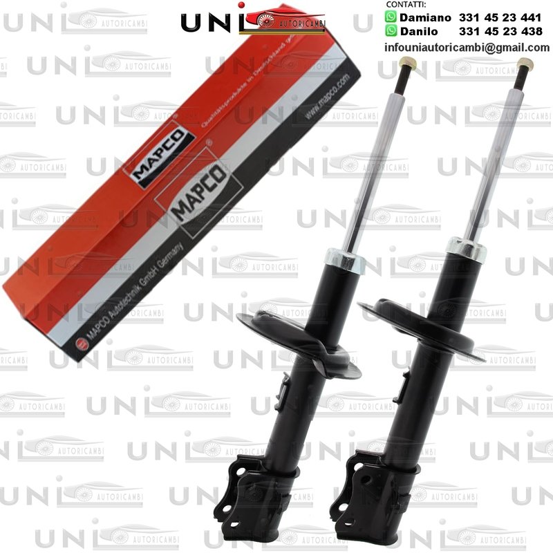 2 Ammortizzatori Anteriori Rinforzati a Gas Opel Agila (B)​ da 04.2008 a -​
