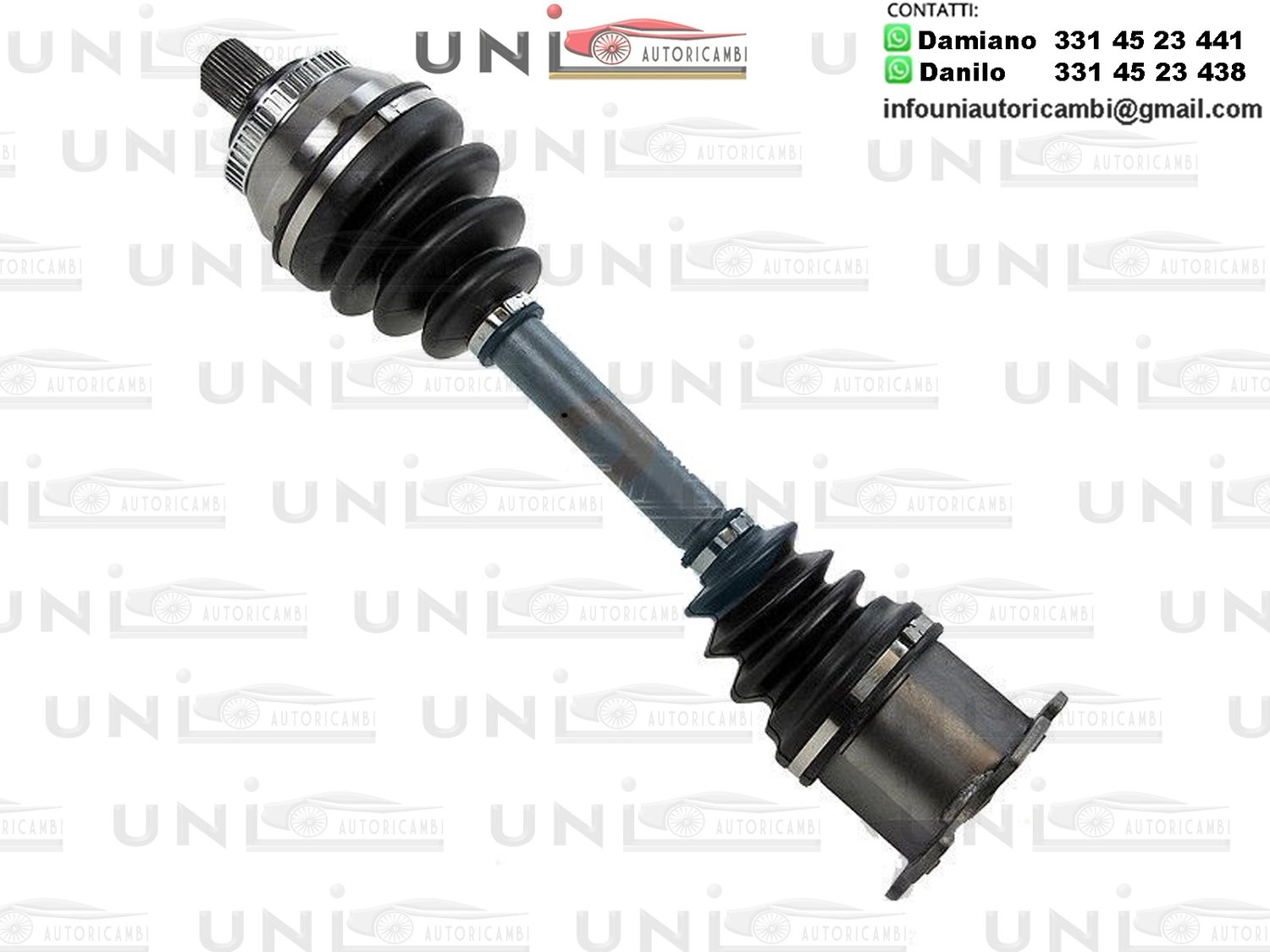 SEMIASSE / ALBERO MOTORE CAMBIO MANUALE ASSALE ANTERIORE BILATERALE DX SX PER : SEAT ALHAMBRA VW SHARAN