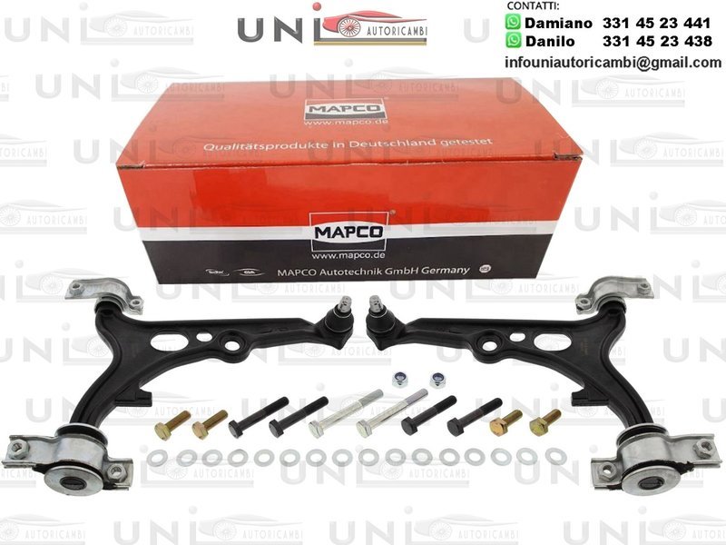 Kit Bracci 2 Pezzi Mapco Rinforzato Alfa Romeo 145,146,155​,GTV​,Spider​/Fiat Coupe,Marea/Lancia Dedra,Dedra SW,Delta II