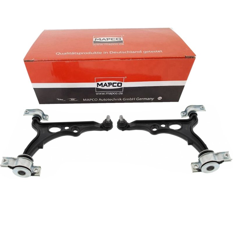 Kit 2 Bracci Anteriori Oscillanti RINFORZATI Mapco Fiat Brava/Bravo I​ da 1995 / Fiat ​Tempra (159_)​ da 1990 / Fiat Tipo (160)​ da 1988 / Lancia Dedra (835) da 1989 / Lancia ​Delta II (836) da 1993