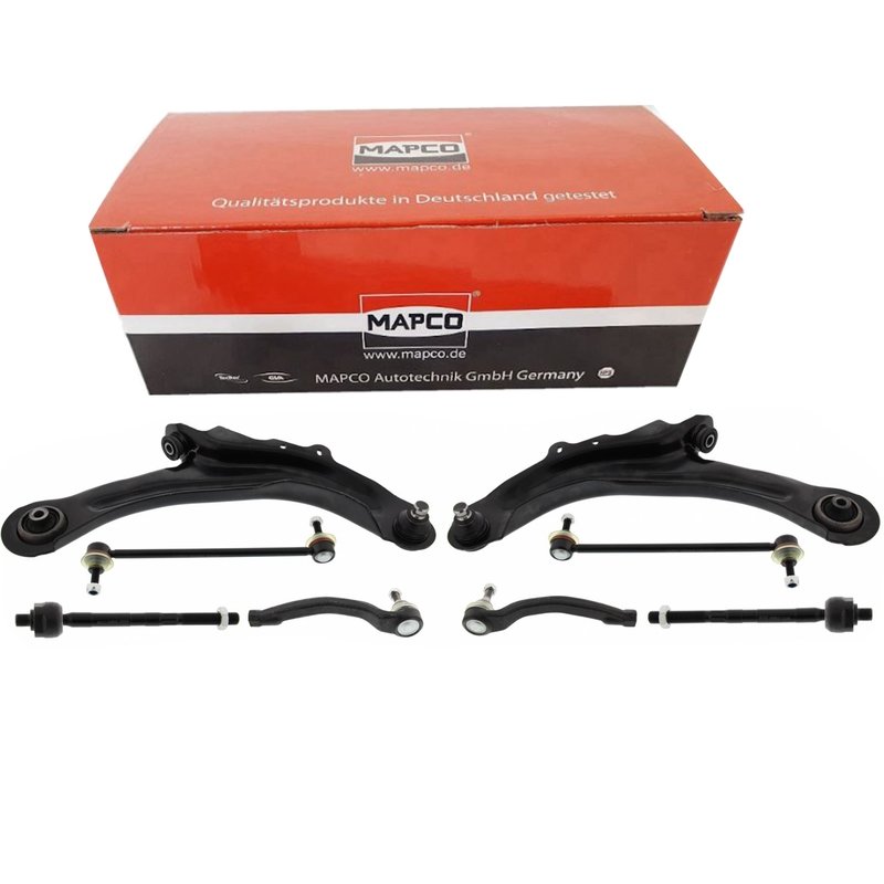 Kit 8 Bracci Anteriori Oscillanti RINFORZATI Mapco Renault Grand Scé​nic II da 2004 / Renault ​Megane II da 2002 / Renault​ Scé​nic II da 2003​