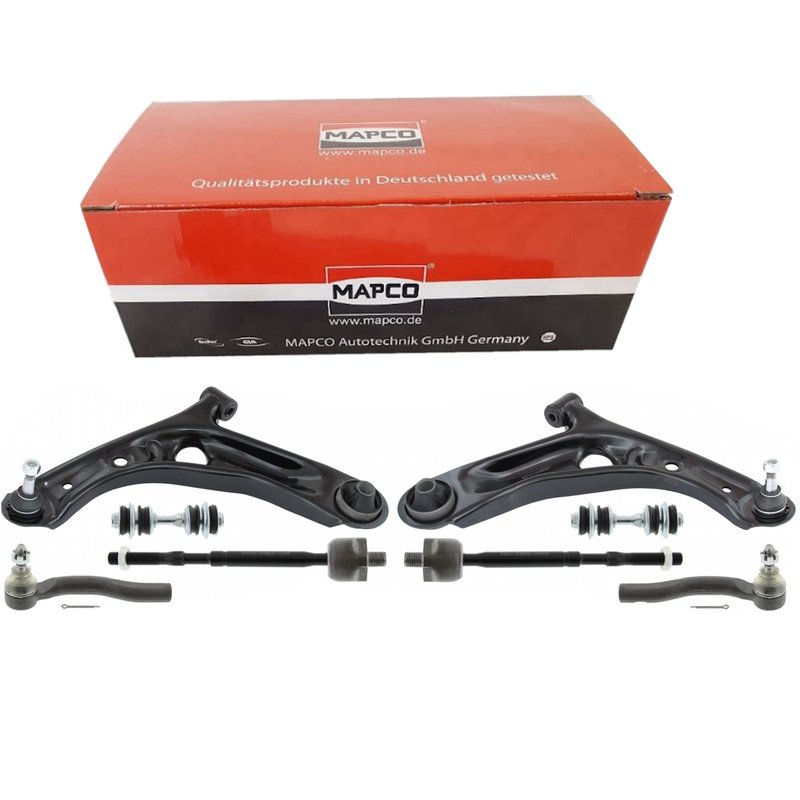 Kit 8 Bracci Anteriori Oscillanti RINFORZATI Mapco Citroé​n C1​ da 2005 / Peugeot ​107​ da 2005 / Toyota Aygo​ da 2005