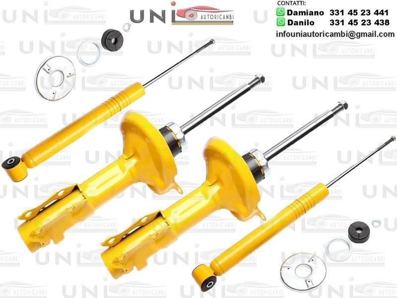 4 X Ammortizzatori Sportivi a Gas Ta Technix Seat Toledo I /VW Corrado / Golf III - IV/ Jetta II / Passat Vento