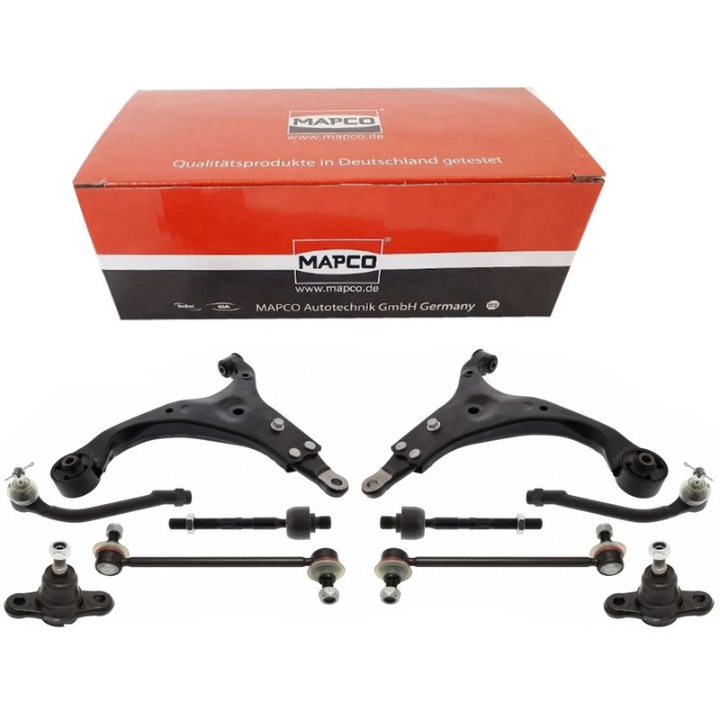 Kit 10 Bracci Anteriori Oscillanti RINFORZATI Mapco Hyundai ​i30 da 2007 / Hyundai ​i30 CW​ da 2007 / Kia Cee'd 2 volumi /Coda spiovente da 2010 / Kia Cee'd​ SW​ da 2009