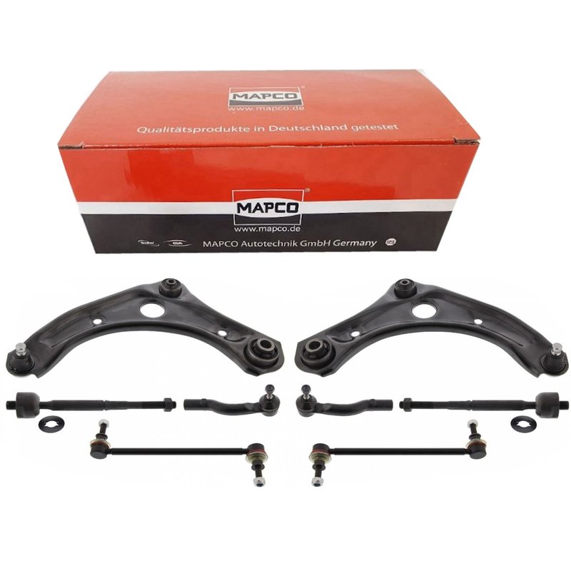 Kit 8 Bracci Anteriori Oscillanti Rinforzati Mapco Nissan Micra IV (K13)​ da 2010