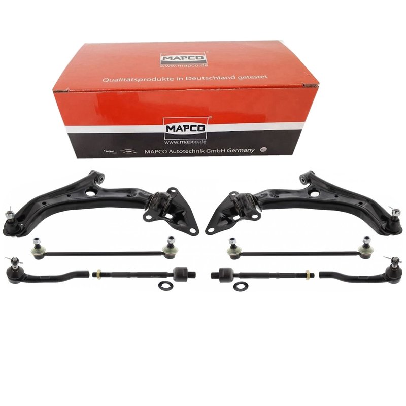 Kit 8 Bracci Anteriori Oscillanti RINFORZATI Mapco Honda Insight da 2009 / Honda​ Jazz III da 2008 a -