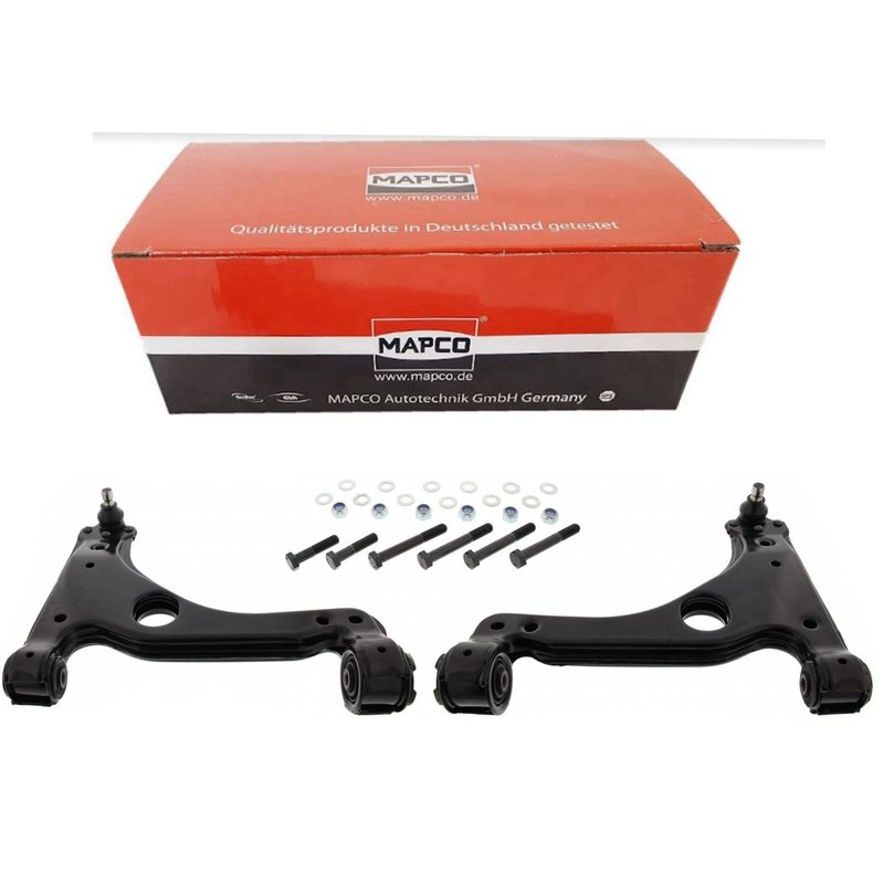 Kit 2 Bracci Oscillanti Anteriori Rinforzati Mapco Opel Astra H (L48) da 2004 / Opel Zafira A (F75_) da 1999 / Opel Zafira B (A05) da 2005 / Vauxhall Astra Mk V (H) da 2004 / Vauxhall Zafira da 1998