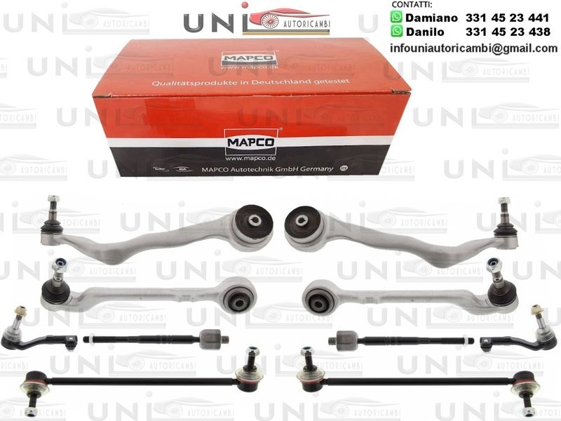 Kit 10 Bracci Anteriori Rinforzati Mapco BMW 1 (F20)​ da 2010 / ​BMW 3 (F30, F80)​ da 2011 / BMW 3 Touring (F31)​ da 2012​