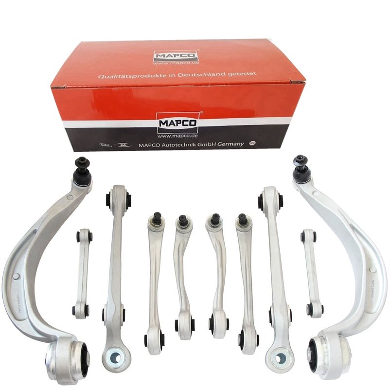 Kit 10 Bracci Anteriori RINFORZATI Mapco AUDI A4, A5, Q5 1.8-4.2 06.07-