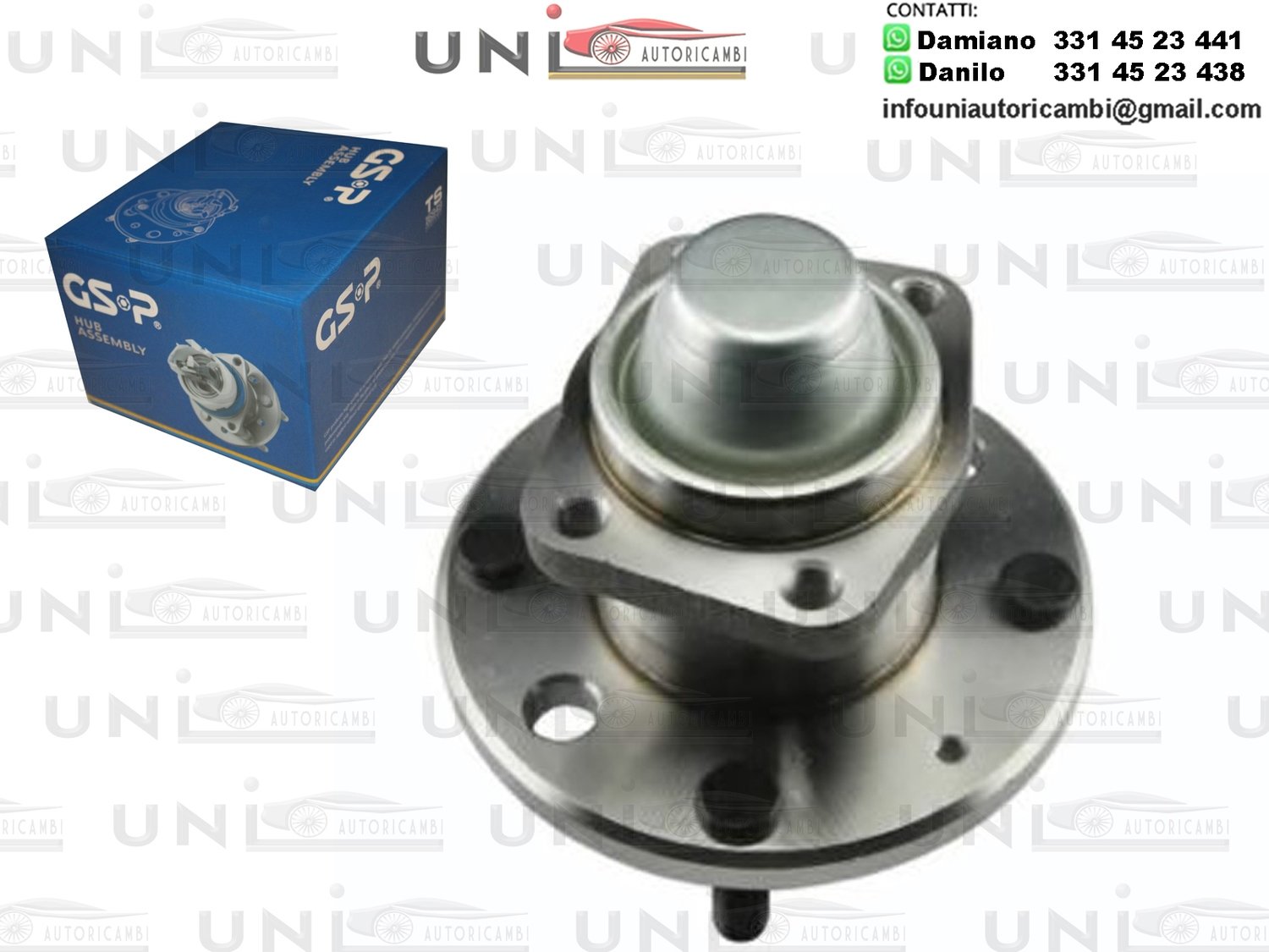 Mozzo Ruota Posteriore GSP ASALLE POSTERIORE GSP CHEVROLET EPICA DAEWOO TOSCA1