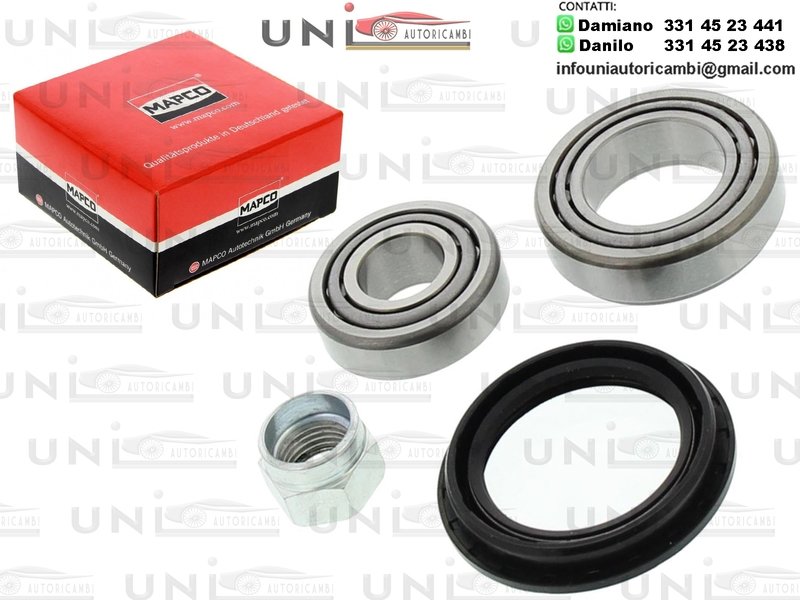 Kit 1 Cuscinetto Ruota Anteriore Bilaterale Mapco Germany  / Alfa Romeo 33 da 1983 / Alfa Romeo Alfasud da 1972