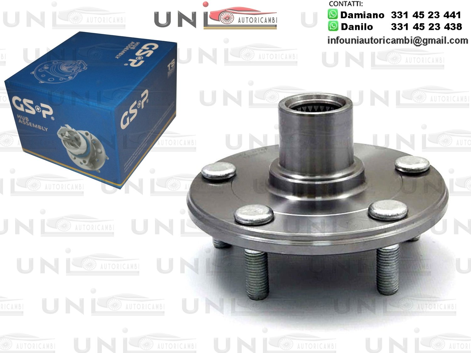 Mozzo Ruota Anteriore GSP MITSUBISHI PAJERO MINI (H5_A) / PININ (H6_W, H7_W)