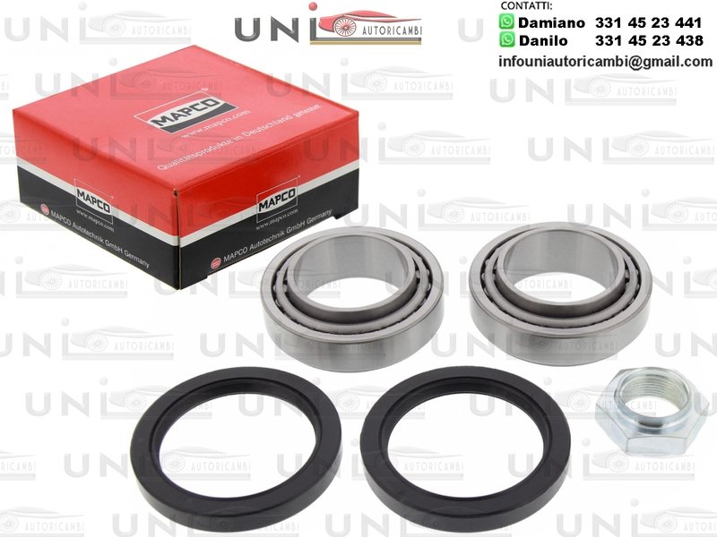 Kit Cuscinetto Ruota Assale Anteriore Bilaterale / Renault Master I Autobus da 1980 / Renault Master I Furgonato da 1980