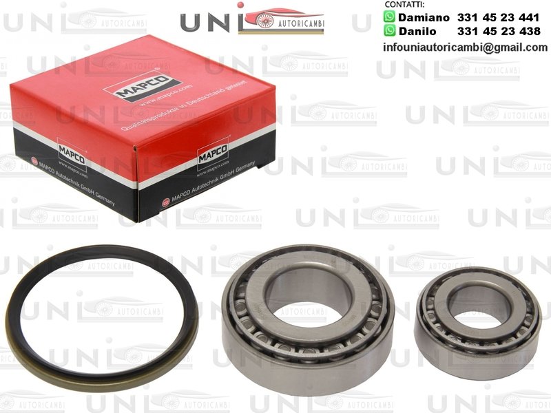 Kit Cuscinetto Ruota Assale Posteriore Bilaterale / Opel Arena Combi da 1998 / Opel Arena Furgonato da 1998 / Renault Estafette da 1969/Renault Master I Autobus da 1980/Renault Trafic Autobus da 1980