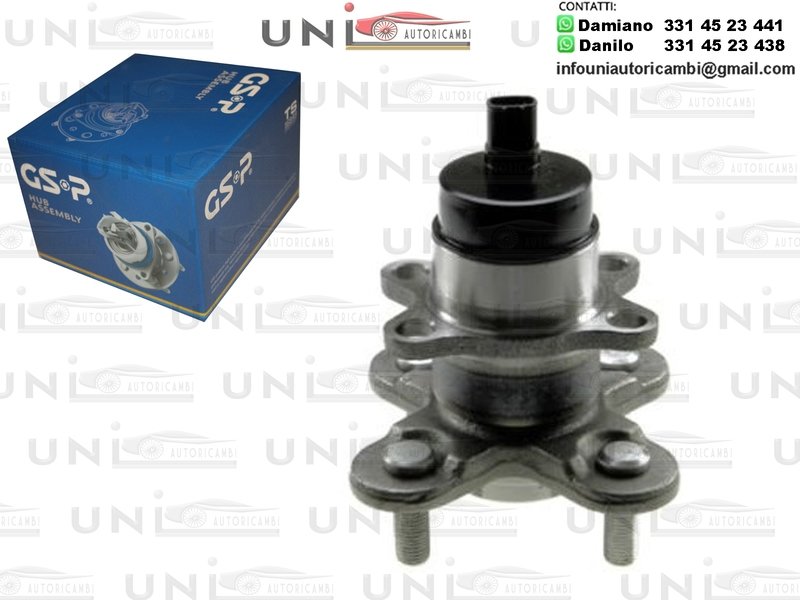 Mozzo Ruota POSTERIORE GSP DAIHATSU COO (M411S) MATERIA (M4_) DAL 2006 SIRION (M3_)DAL 2005