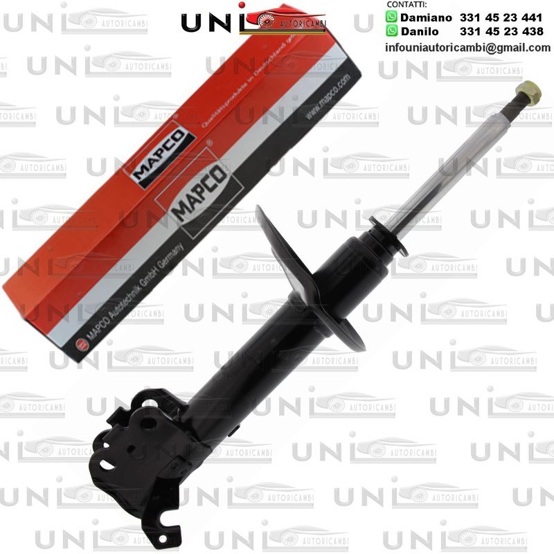 ​1 Ammortizzatore Anteriore Destro Rinforzato a Gas Toyota Corolla (E10) da 07.1992 a 04.1997