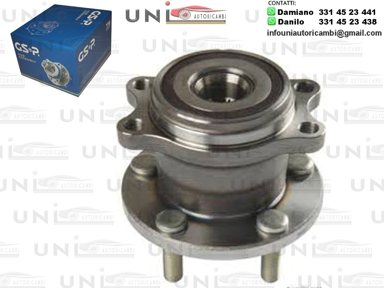 Mozzo Ruota Posteriore GSP Subaru Legacy IV (BL, BP) da 2003 -