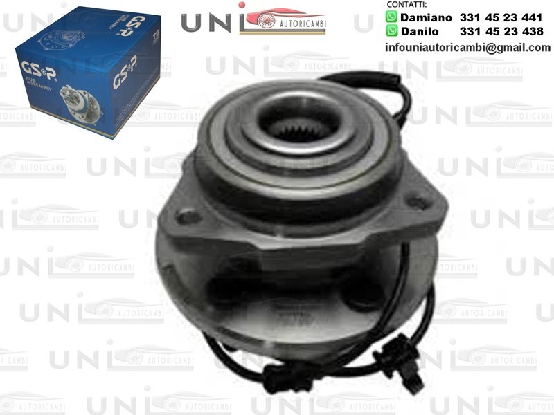 Mozzo Ruota Anteriore GSP Jeep Cherokee (KJ) da 2001 - 2008