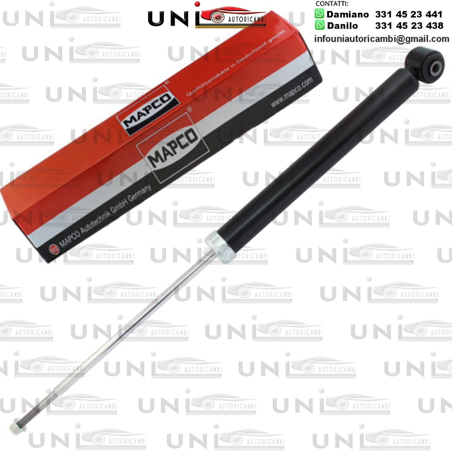 Ammortizzatore Posteriore Rinforzato a Gas Mitsubishi Colt VI / Smart Forfour