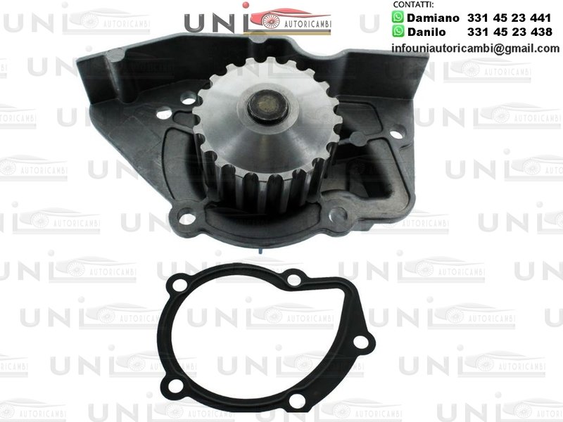 Pompa acqua per CITROEN C15, EVASION, JUMPER, JUMPY, XANTIA, XM, ZX; FIAT DUCATO, SCUDO, ULYSSE; LANCIA ZETA; PEUGEOT 205 II, 306, 306 /, 405 II, 406, 605, 806, BOXER, EXPERT 1.7D-2.1D 07.86