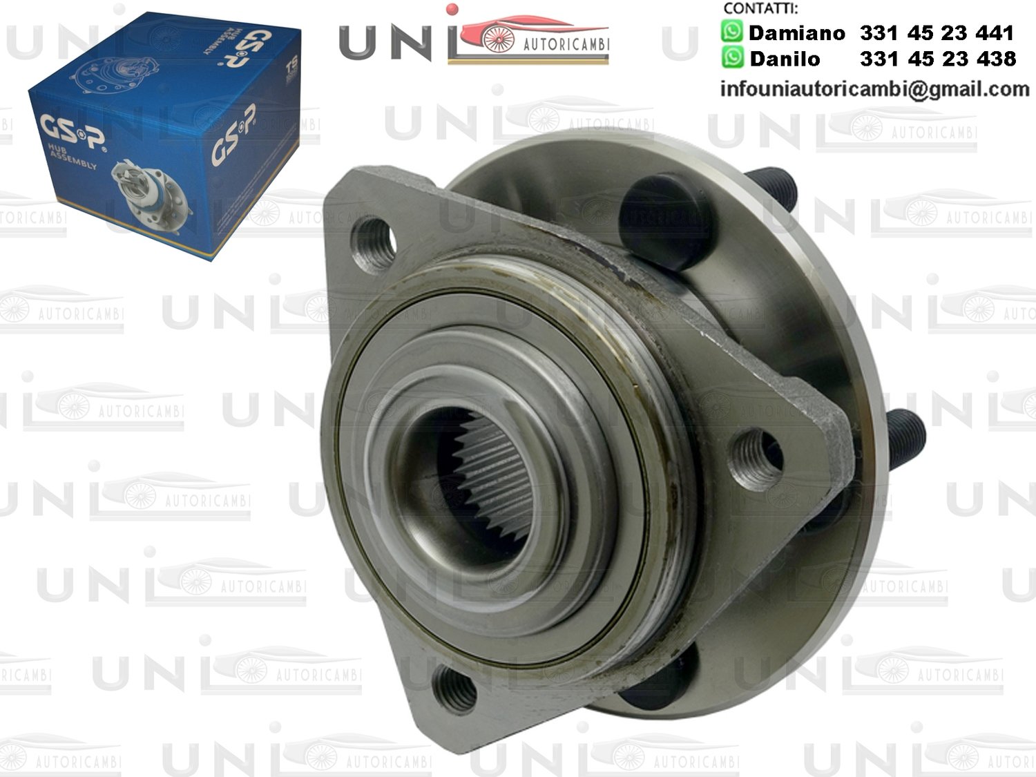 Mozzo Ruota Anteriore GSP Chrysler / Cabriolet Cirrus (JR)​ da 2001 a 2007