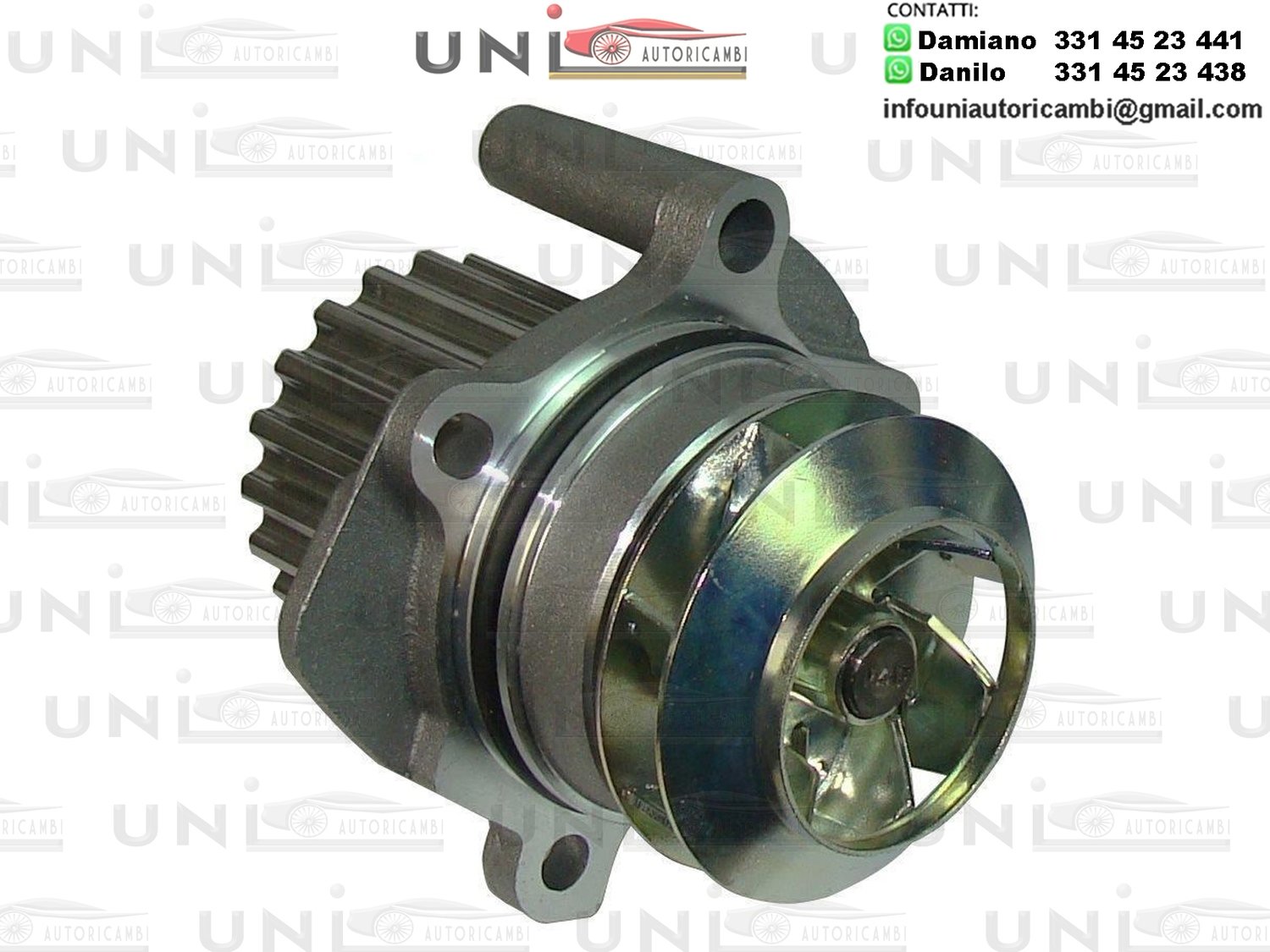 Pompa acqua per AUDI A3 8L1 SEAT CORDOBA IBIZA II LEON TOLEDO II SKODA OCTAVIA I /furgonato VW BORACADDY II Sw / Furgonato GOLF II IV POLO NEW BEETLE