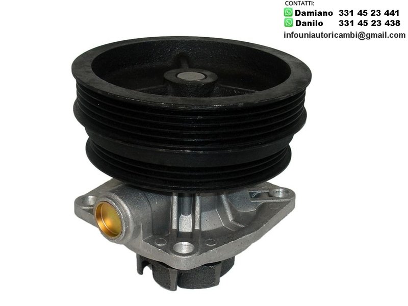 Pompa acqua per FIAT BRAVA, BRAVO I, DOBLO, DOBLO CARGO, MAREA, MULTIPLA, PALIO, STILO; LANCIA DEDRA, DEDRA SW, DELTA II, LYBRA, LYBRA SW 1.6/1.6CNG 10.95-