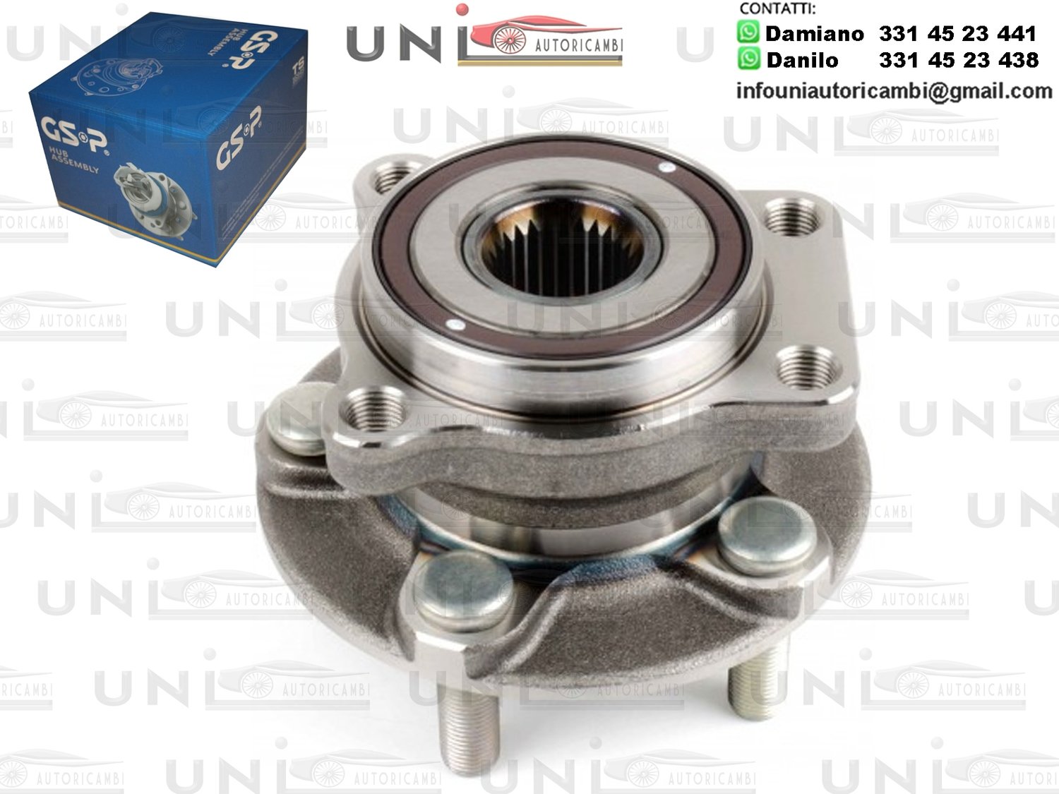 Mozzo Ruota Anteriore GSP Subaru Forester (SH)​ da 2008 a -