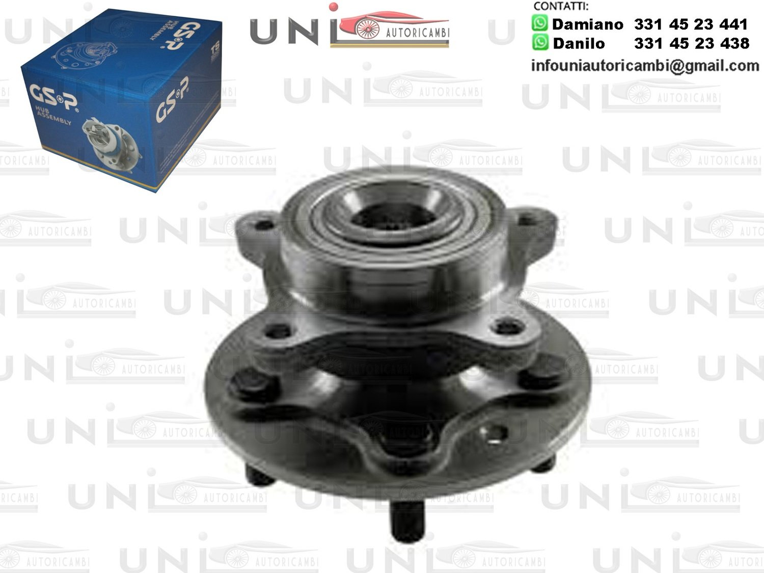 ​Mozzo Ruota Anteriore GSP Audi A6 (4G2, 4GC, C7) / Land Rover Discovery III (L319) ​da 2004 a -